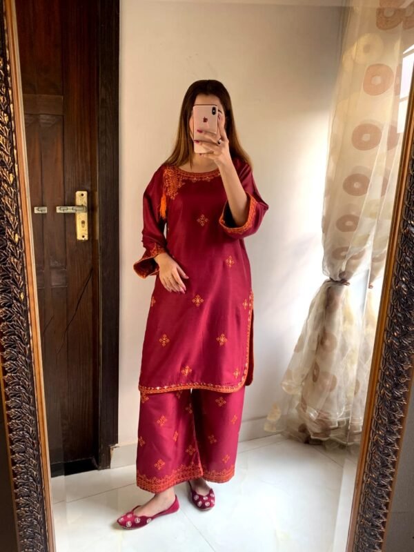 Gul-Rang (Stitched 2 Pcs) - Image 13