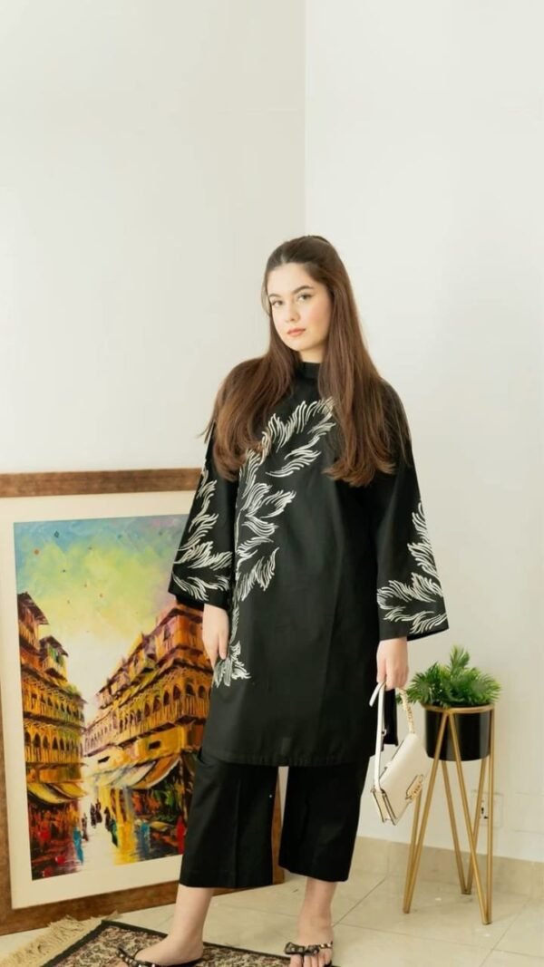 Jazmine Embroidery (Stitched 2 Pcs) - Image 3