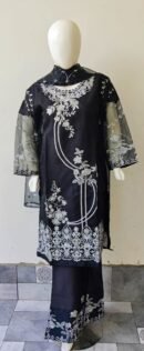3 PCs Organza Ready to Wear for Girls and Women