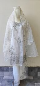 3 PCs Organza Ready to Wear for Girls and Women
