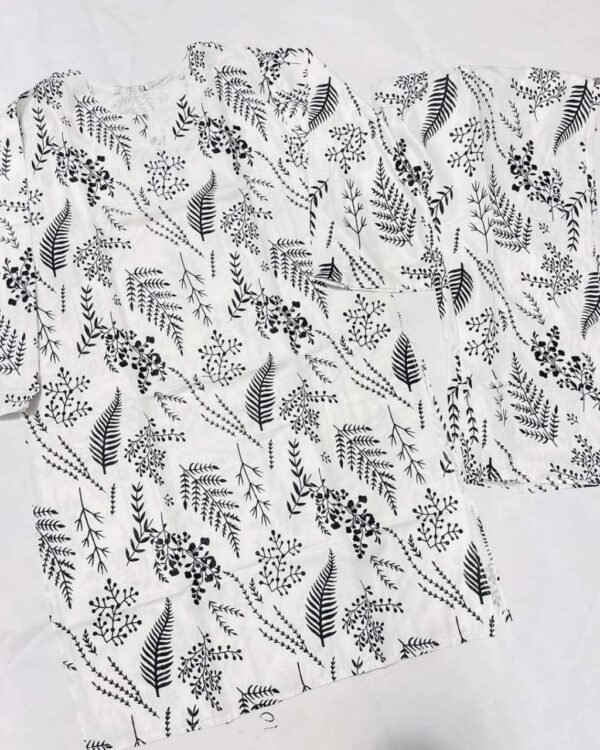 Floral Leaf Print (Stitched 2 Pcs) - Image 6