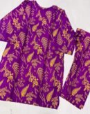 Floral Leaf Print (Stitched 2 Pcs)