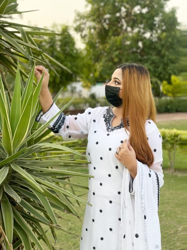 Hania Amir Embroidered Design 3Pcs - Image 11