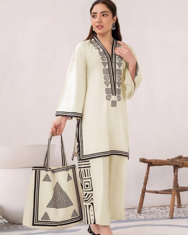 Free Hand Bag+Pyramid Design 2Pcs - Image 2